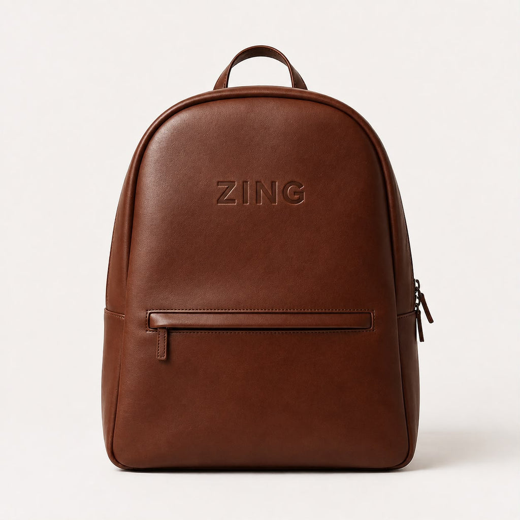 Zinghandbags Brown  Backpack