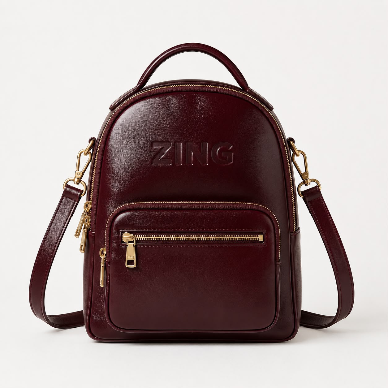 Zinghandbags Noir City Backpack