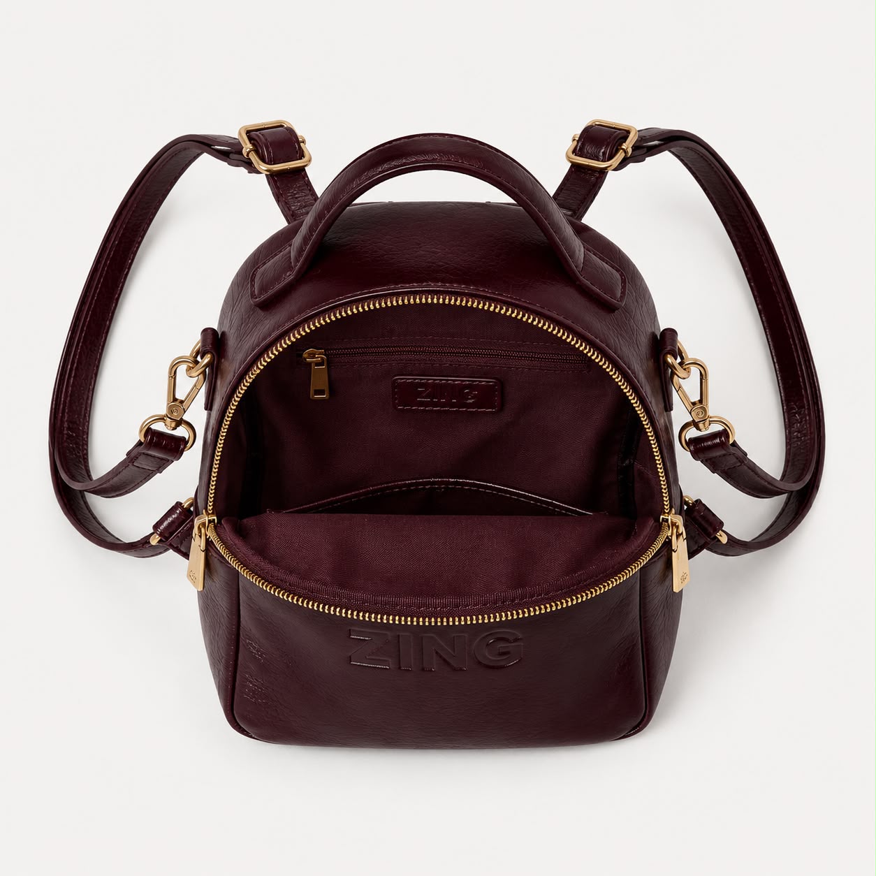 Zinghandbags Noir City Backpack