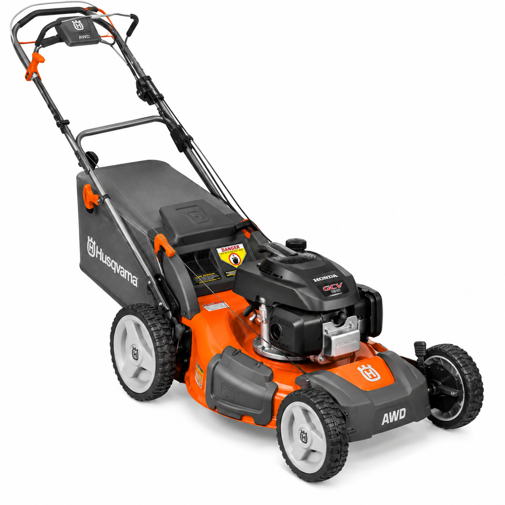 Husqvarna HU800AWDX/BBC 22 in. 190cc Honda-Powered Self-Propelled AWD Gas Lawn Mower with Blade Brake Clutch