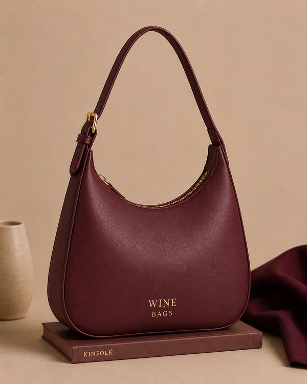Zing Hand Bags Textured Leather Essential Tote